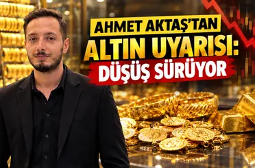 Ahmet Aktaş'tan altın uyarısı: Altında düşüş sürüyor
