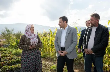AK Parti Konya teşkilatı Akşehir’de saha çalışması yaptı