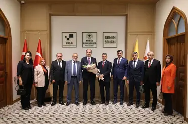 Başkan Altay 19 Ekim Muhtarlar Günü'nde muhtarlarla bir araya geldi