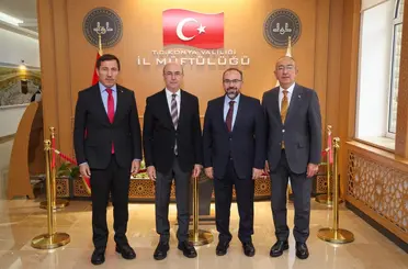Başkan Kavuş’tan yeni görevlilere hayırlı olsun ziyareti