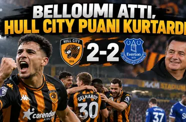 Belloumi attı, Hull City puanı kurtardı
