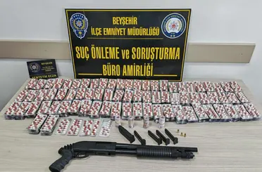 Beyşehir’de uyuşturucu operasyonu: 5 şüpheli gözaltında