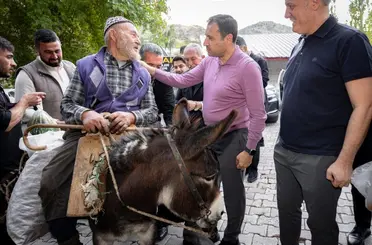 Fatih Özgökçen Taşkent’te vatandaşlarla buluştu