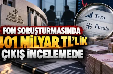 Fon soruşturmasında 401 milyar TL’lik çıkış incelemede