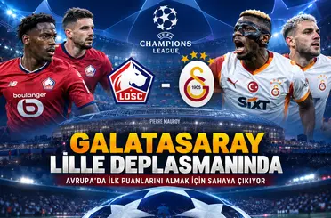 Galatasaray’da gözler Lille maçında