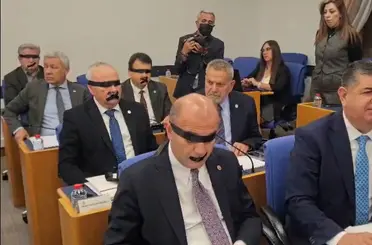 Halk TV protestosu Meclis’e taşındı