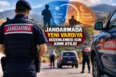 Jandarmada yeni vardiya düzenlemesi için adım atıldı