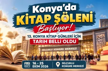 Konya’da kitap şöleni başlıyor! 13. Konya Kitap Günleri için tarih belli oldu