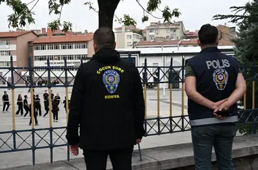 Konya’da okul çevrelerinde sıkı denetim: Aranan 9 şahıs yakalandı