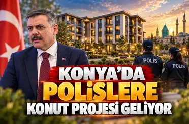 Konya’da polislere konut projesi geliyor
