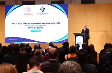 Konya’da proje eğitimi alanlar sertifikalarını aldı