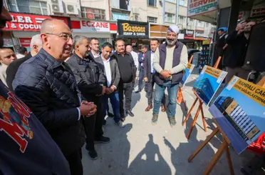 Konya’nın simge mekanı Rampalı Çarşı’da yenileme başladı