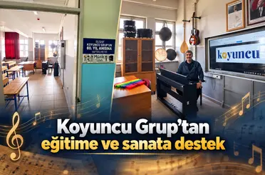 Koyuncu Grup’tan eğitime ve sanata destek
