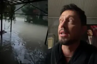 Murat Boz’un bulunduğu stüdyoyu su bastı: Yardım istedi