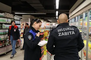 Selçuklu'da gıda denetimleri devam ediyor: Ekipler sahada