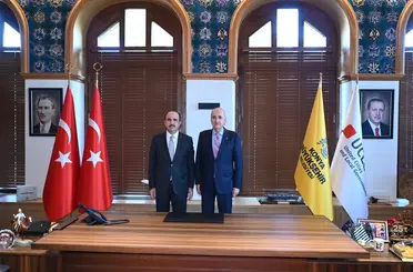 TBMM Başkanı  Kurtulmuş'tan Başkan Altay'a ziyaret
