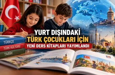 Yurt dışındaki Türk çocukları için yeni ders kitapları yayımlandı